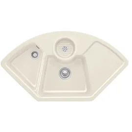 Villeroy & Boch Solo Eck Küchenspüle, 670801KRHL1,