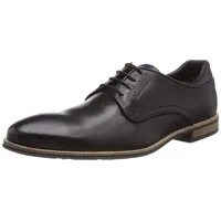 LLOYD Herren Schnürhalbschuhe Massimo, Männer Businessschuhe,Derby,lose Einlage,Normalweit,straßenschuhe,Strassenschuhe,SCHWARZ,48 EU / 12.5 UK - 48 EU