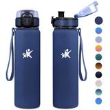 KollyKolla Thermosflasche schwarz 1 l