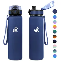 KollyKolla Thermosflasche schwarz 1 l