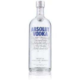 Absolut Vodka 40% vol 1 l