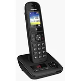 Panasonic TGH720 Schnurloses Telefon mit Anrufbeantworter, automatischer Anrufsperre, Ladestation im Lieferumfang enthalten