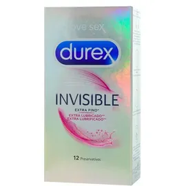 DUREX preservativo invisible lubric 12ud