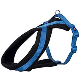 TRIXIE Premium touring harness L: 60–100 cm/25 mm royal blue