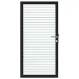 osmo holz Alu-Fence Einzeltor Sondermaß 0 x 0 cm Grau/Weiß Aluminium