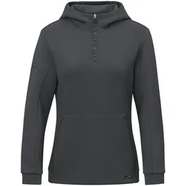 Jako Damen Zip Hoodie Pro Casual, Aschgrau, 34