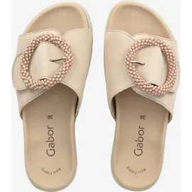 Gabor Damen, Pantoletten, Frauen Slipper,Best Fitting,Freizeitschuhe,Schlupfschuhe,schluepfschuhe,Slides,Slip-ons,Caramel,42 EU / 8 UK / 42