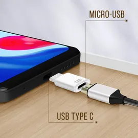 Samsung USB-C auf Micro USB Connector 3er Pack Weiß