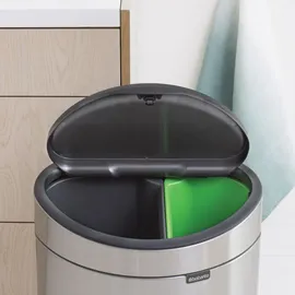 Brabantia Touch Bin New Recycle 23 + 10 l mat steel fpp