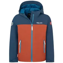 TROLLKIDS Regenjacke Telemark Blau/Rot 140