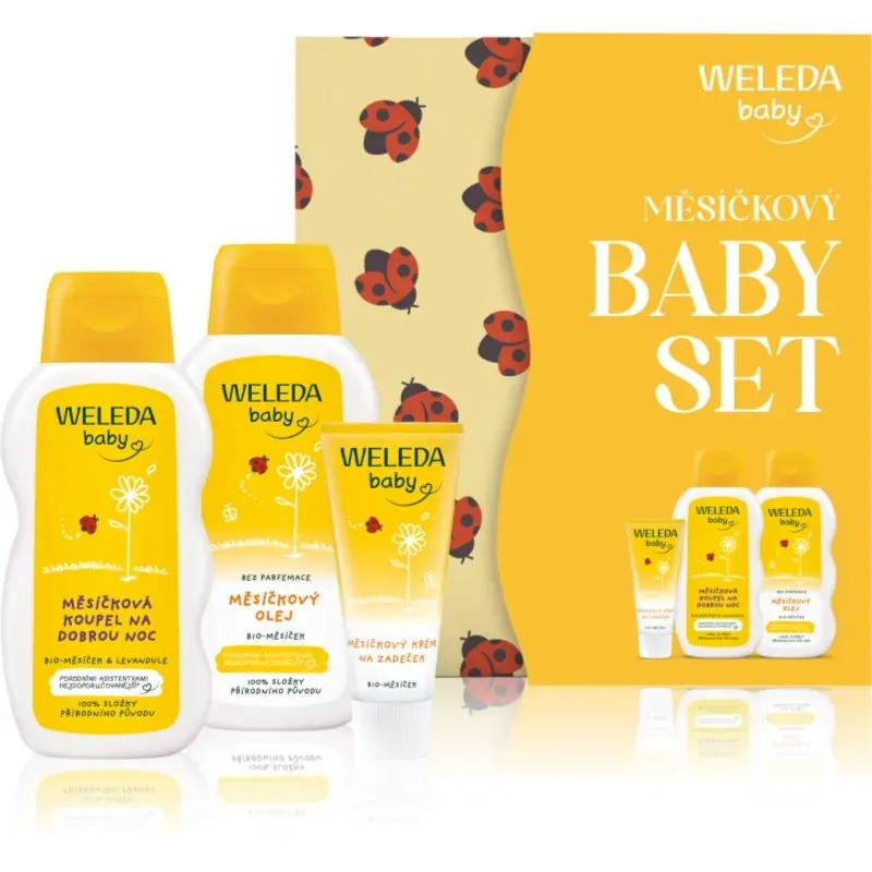 Weleda Marigold baby SET Geschenkset für Kinder