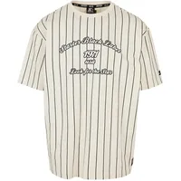 Starter Black Label Starter Pinestripe 1971 Tee in Weiß,