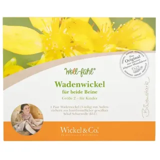 Wickel & Co. Woll-fühl Wadenwickel für Schulkinder Gr.2