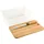 KESPER Brotbox transparent, mit Messer 15.5x34.8x20cm
