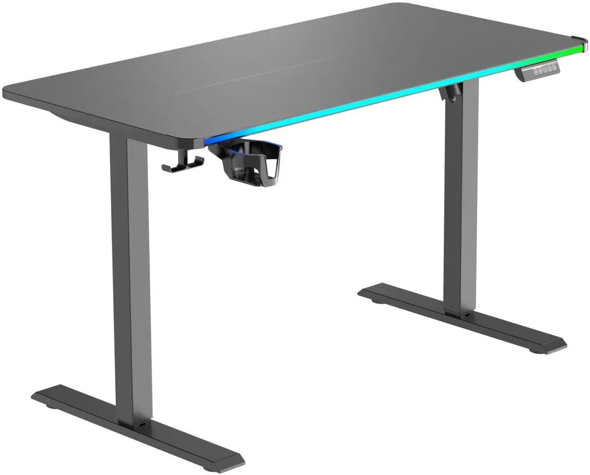Carryhome E-Gaming Tisch KENNY - B/H/T ca. 120.00x116.00x60.00