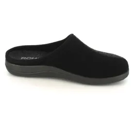 ROHDE Bari Schuhe Damen Hausschuhe Pantoffeln Softfilz Weite G, Größe:38 EU,