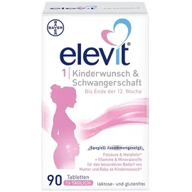 Bayer Elevit 1 Kinderwunsch & Schwangerschaft Tabletten 90 St.