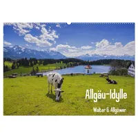 Calvendo Allgäu-Idylle (Wandkalender 2026 DIN A2 quer), CALVENDO Monatskalender: