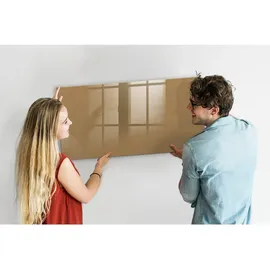Tulup Magnettafel 120 x 60 cm Beige