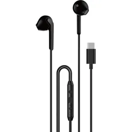 DUDAO X3C In-Ear-Kopfhrer mit USB-C und Kabel, 1,2 m Schwarz - Schwarz