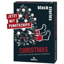 Orbit Gesellschaftsspiel »Black Stories CHRISTMAS« schwarz
