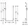 Hewi 801 Duschhandlauf 801.35.50097 lichtgrau, U-Form