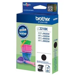 Tinten BROTHER LC221BK BROTHER MFCJ880DW TINTE BLACK