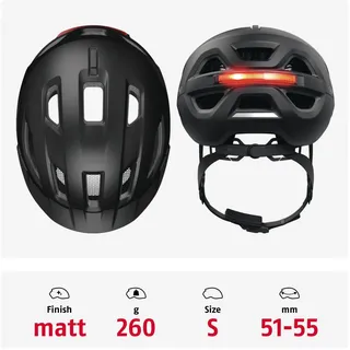 ABUS URBAN-I 4.0 ACE 51-55 cm schwarz 2021