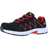 ELTEN Jori Sicherheitshalbschuh JoSpeedy Black-Red Low Esd S1P Gr. 44