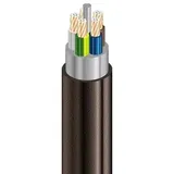 EDELIZON Erdkabel NYY-J 5x16 mm2 RM Meterware | VDE Starkstromkabel | Verwendung bei Elektroinstallation, im Innen- und Außenbereich, bei direkter Verlegung im Erdreich
