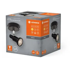 LEDVANCE LED Spot GU10 1 x 3,4W schwarz