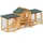 Cadoca® Hasenstall 204 x 45 x 84 cm