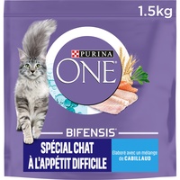 PURINA ONE - Spezialfutter für Kabeljau/Forelle mit Appetit, für Katzen, 1,5 kg