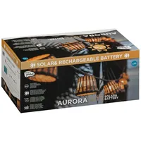 Newgarden Lichterkette Solar 8 m Jute braun