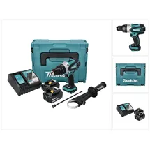 Makita DHP 458 RGJ inkl. 2 x 6,0 Ah + Makpac