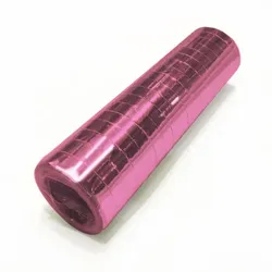 Glitzer Luftschlangen rosa metallic