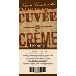 Kaffee Cuvee Creme 1000g-gemahlen