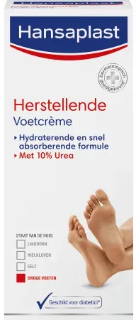 Hansaplast Feuchtigkeitsspendende Fußcreme Für Trockene Haut Tube 100ml
