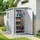 Outsunny Gartenhaus 1,49 x 1,22 m Grau