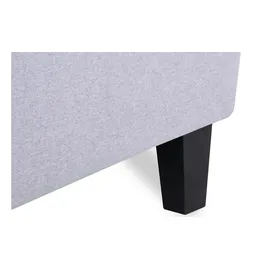 Konsimo Ohrensessel Miles Webstoff 82 x 105 x 97 cm Grau