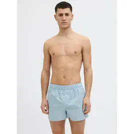 JACK & JONES Web-Boxershorts, 5er Pack in Schwarz/Braun/Blau XL