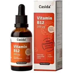 Casida Casida VITAMIN B12 TROPFEN vegan Vitamine 50 ml 