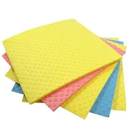 aqualine® Schwammtücher Baumwolle 95 °C waschbar, 5 St.