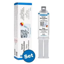 Epoxyd-Minutenkleber | universeller Epoxidharzklebstoff | 1 Set | transparent