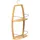 5five simply smart Hänge-Duschregal mit 2 Fächern, Bambus, Stahl, Beige, 58 cm