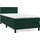 vidaXL Boxspringbett 100 x 200 cm Dunkelgrün