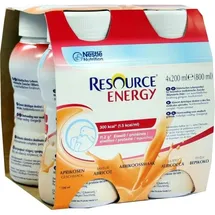Nestlé Resource Energy Aprikose 4x200 ml