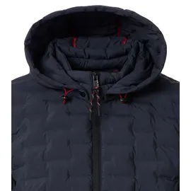CasaModa "CASAMODA Jacke uni", Herren, Outdoor-Steppjacke Stehkragen Kapuze Regular Marine M blau - M