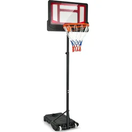 northix Basketballkorb für Kinder Wetterbeständiger Korbständer mit Einstellbarer Höhe von 90-210 cm
