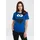 LOGOSHIRT T-Shirt "Sesamstraße - Krümelmonster Gesicht", Damen, Gr. M, blau, 100% Baumwolle, unifarben, normal, Rundhals, Shirts T-Shirt, mit lizenziertem Print